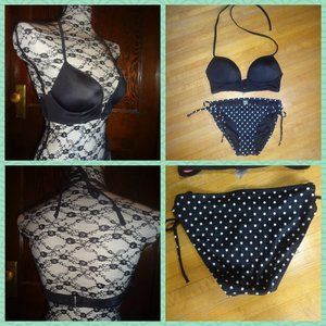 🆕 PINK Victoria's secret plunge pushup bikini XS